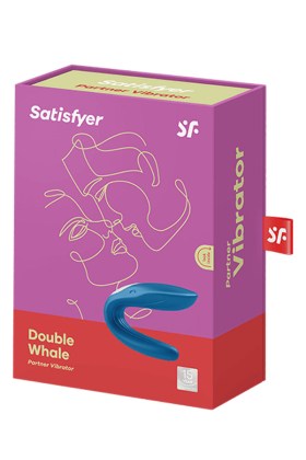 Partner Whale silikonski intimni masažer za parove SATISFY012-0